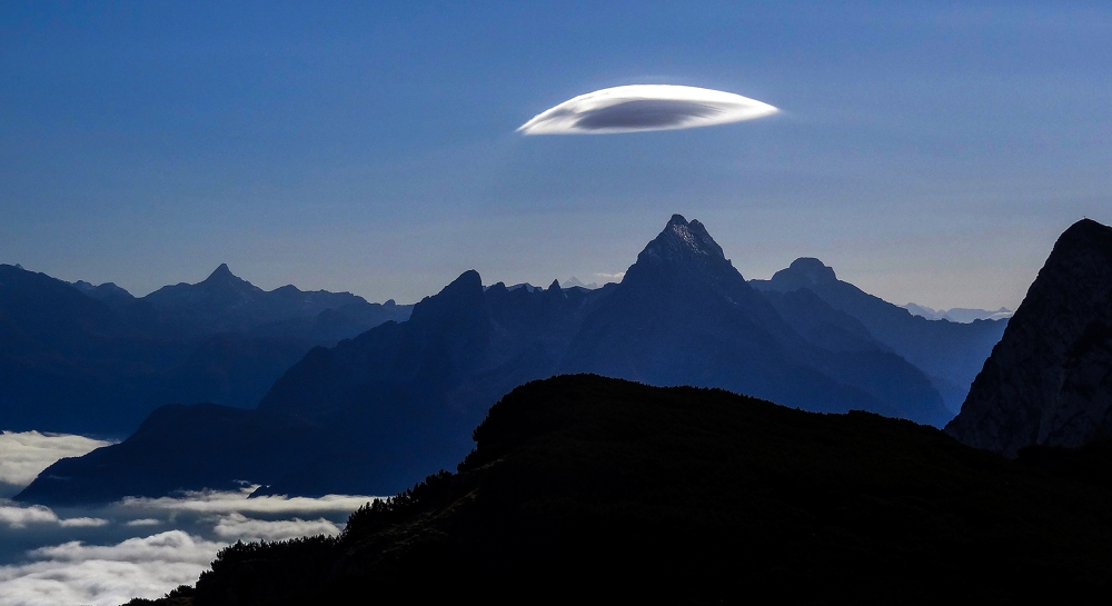 Funny Cloud over Watzmann | UU-Fotografie – Ulrike Unterbruner