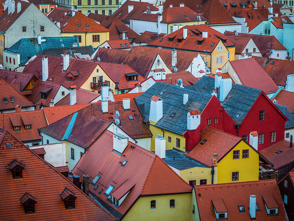 The Roofs of Cesky Krumlov | UU-Fotografie – Ulrike Unterbruner